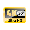DisplayPort to HDMI Cable - 2 m, 4K@30Hz, Gold-Plated, Anthracite
