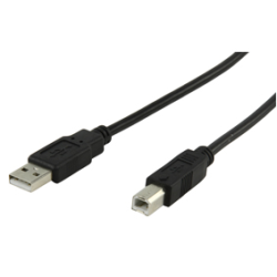 Câble USB 2.0 A mâle - B mâle 1.80 m