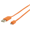 Câble USB 2.0 AM - MBM USB A Mâle - Micro B mâle