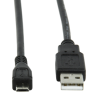 USB 2.0 kabel A mannelijk - micro B mannelijk