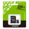 Kingston Canvas Select Plus 256 Go – Carte microSD UHS-I