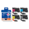 Brother LC-521VAL – Multipack cartouches d’encre originales CMYK