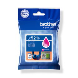 LC521M Genuine Brother Ink Cartridge – Magenta