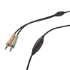 Casque Gamer avec microphone connecteurs 3,5 mm