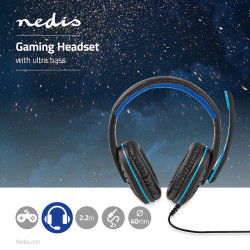 Casque Gamer avec microphone connecteurs 3,5 mm