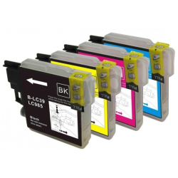 Pack 4 compatible cartridges LC-985