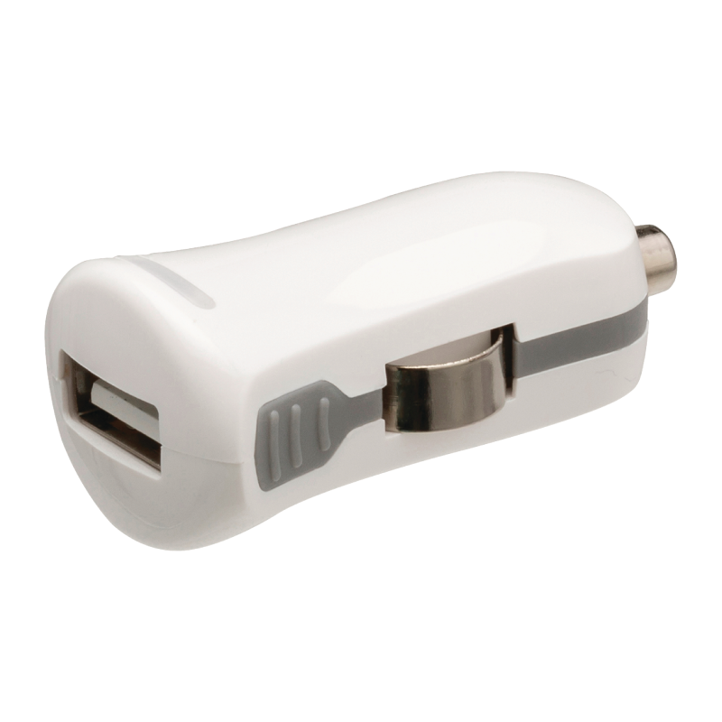 Autolader 1-Uitgang 2.1 A USB Wit