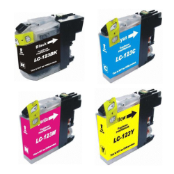 Pack 4 cartouches compatible LC-123