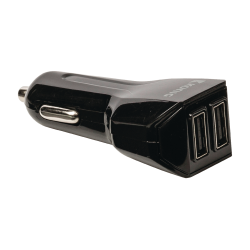 König chargeur de voiture 2-Outputs 3.1 A USB Noir