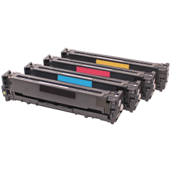 Pack 4 compatibele toners HP 131A Colori Premium