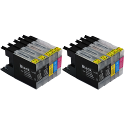 Pack 10 compatible cartridges LC-1280