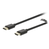 High Speed HDMI cable with Ethernet HDMI-Connector - HDMI-Connector 1.5 m black