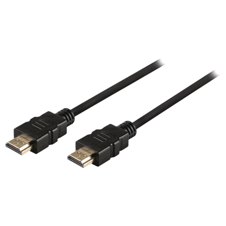 High Speed HDMI cable with Ethernet HDMI-Connector - HDMI-Connector 1.2 m black