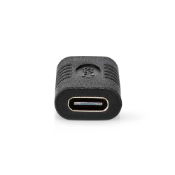 USB Adapter USB 3.2 Gen 2 USB-C™ Female USB-C™ Female 10 Gbps Nickel Plated Black