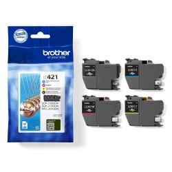 Genuine Brother LC421VAL ink cartridge multipack