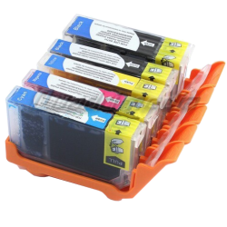 Pack 5 Compatible cartridge PGI-5 + CLI-8